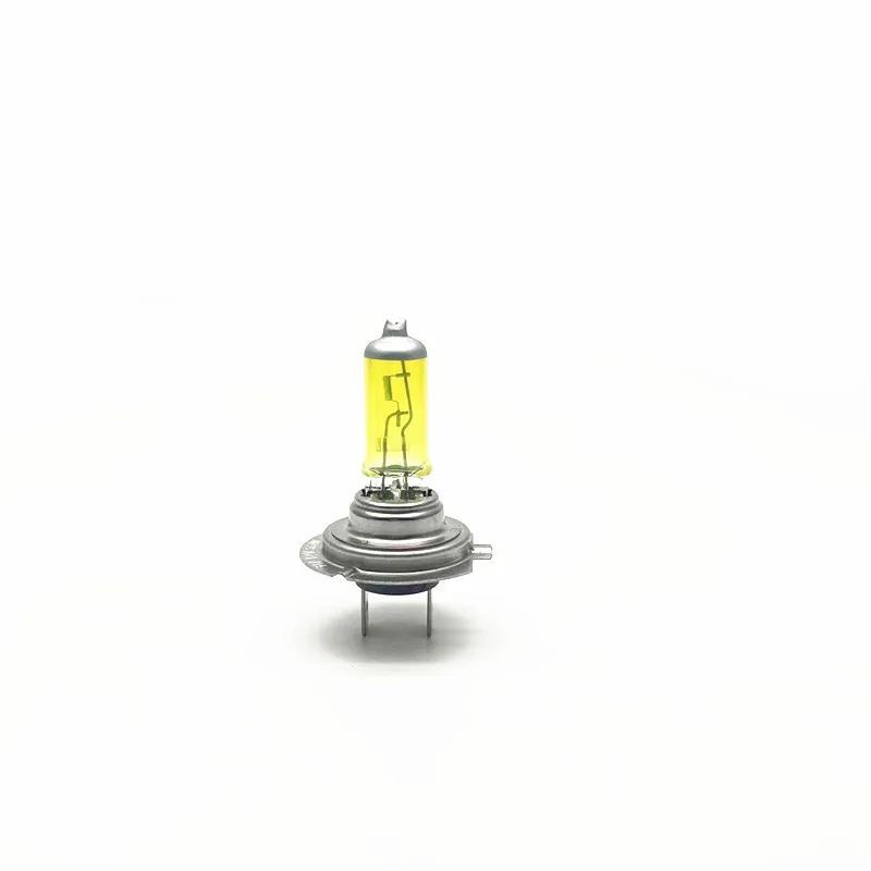2 Pcs H7 12V 55W Yellow Lights 3000K Car Lights Accessories Headlight Auto Fog Lamps Halogen Bulbs 5