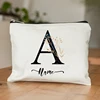 Minimalist Style Name Custom Makeup Bag Personalized Gift for Friends Sister Daughter Bridesmaid Cosmetic Kit Women Toiletry Bag 3