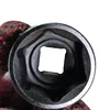 1/2" Short Impact Socket Adopter Air Sockets 6 Point 10 12 13 14 16 17 18 19 34 36 38 41 46mm for Electric Impact Air Pneumatic 4