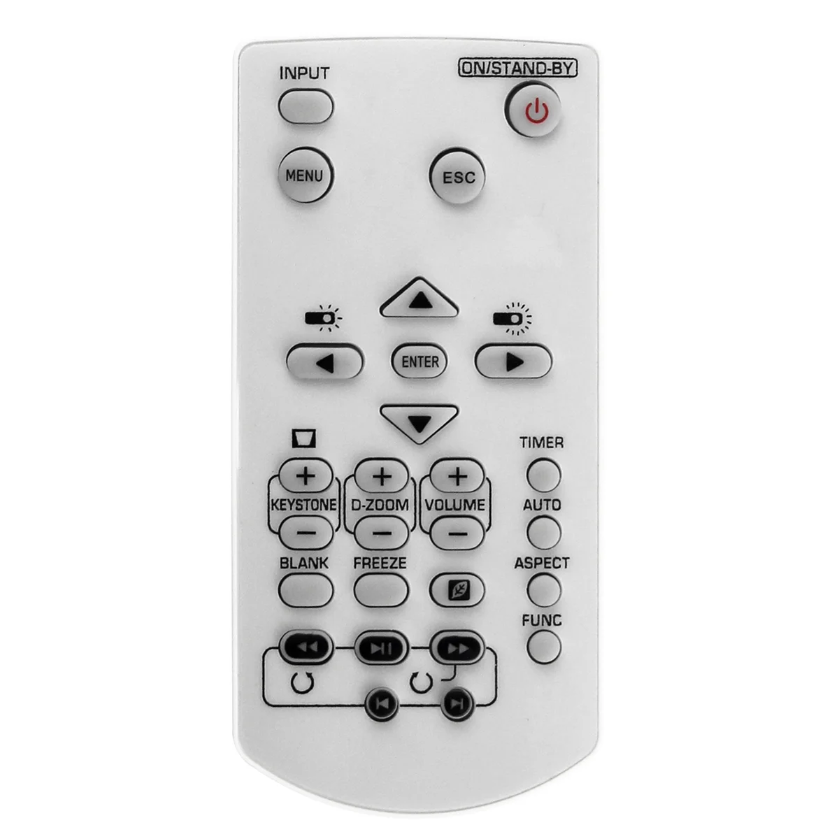 

Replace YT-141 Projector Remote Control for Casio XJ-F100W, XJ-F10X, XJ-F200WN, XJ-F20XN, XJ-F210WN, XJ-UT310WN