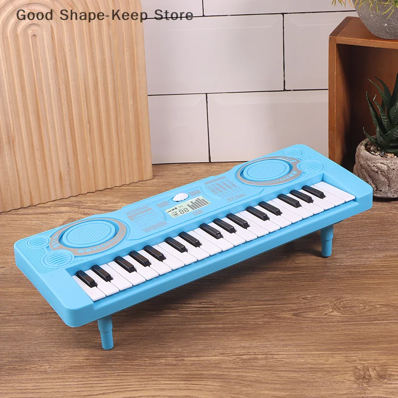 Portable 37 Keys Digital Keyboard LED Display Digital Electronic Piano Children Musical Instrument Early Educational Toy Piano