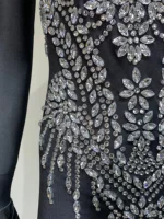 Women Sexy Sparkling Rhinestone Stretch Jumpsuit Nightclub Evening Party Wear Drag Queen Singer Dancer Stage Performance Costume - Image 6