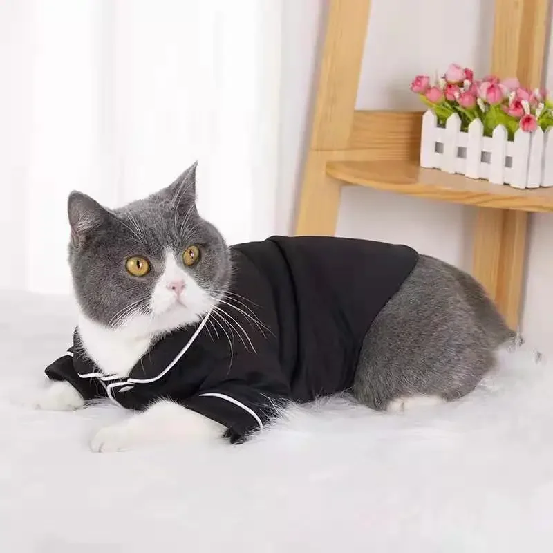 Pet Dog Shirt Dog Suit Pet Pajamas Dog Air Conditioning Clothing Hairless Cat Clothes Dog Shirts Cat