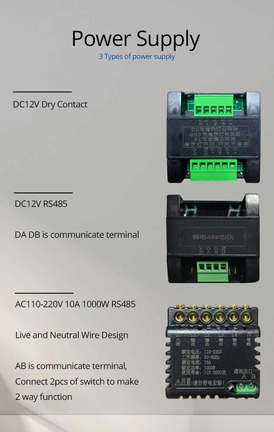 casa do hotel 110v-240v com transmissor conduzido