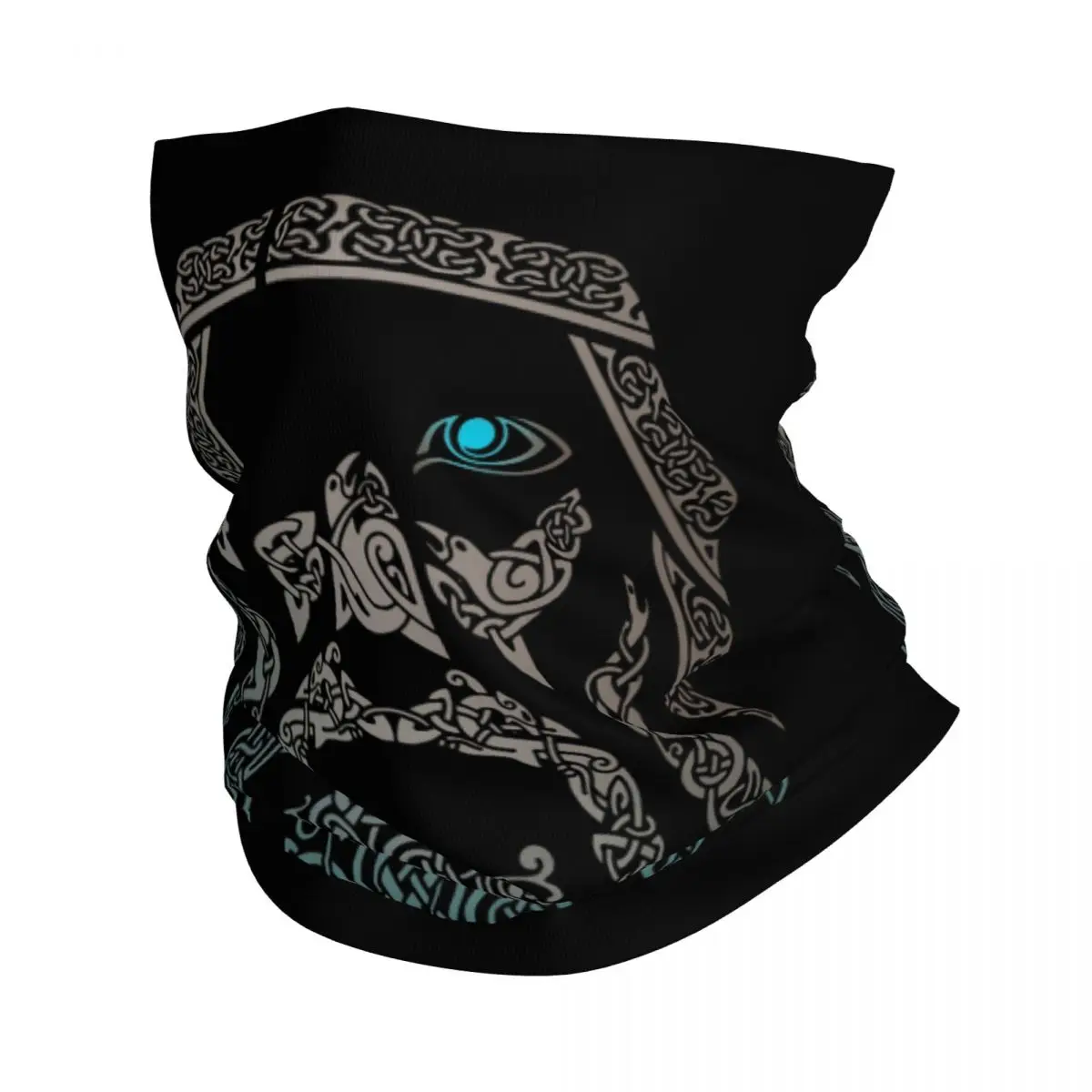 

Vikings Bandana Neck Cover Printed Tribal Mystical Balaclavas Wrap Scarf Multi-use Headwear Riding Unisex Adult Washable