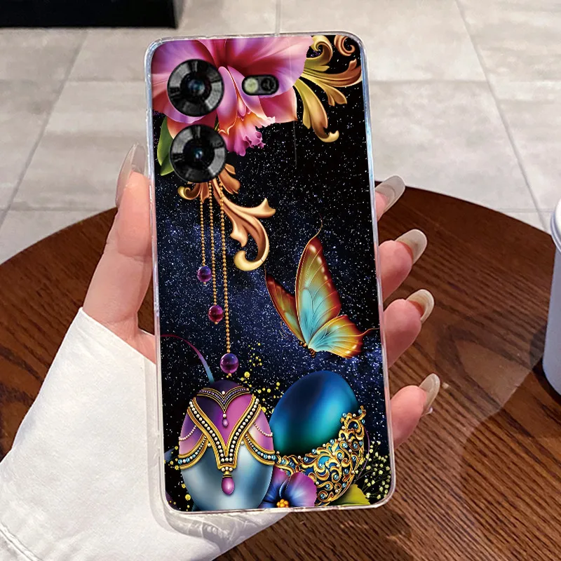 Aesthetic Cute Cat Soft Transparent Silicone Phone Case