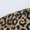TRAF Women Winter Coats Vintage Leopard Quilted Jacket Woman Outerwears Autumn Long Sleeve Short Padded Jacket Warm Woman Coats 4