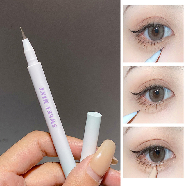 Eyeshadow Pen Pearlescent Matte Diamond Eyeliner Pen Waterproof Highlight Brighten Silkworm Makeup Pencil Shiny Eyelids