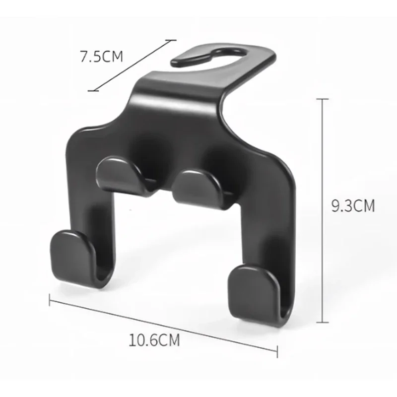 Per l'auto Gancio per veicolo generale Gancio di supporto per telefono cellulare multiuso per sedile anteriore e posteriore - Image 3