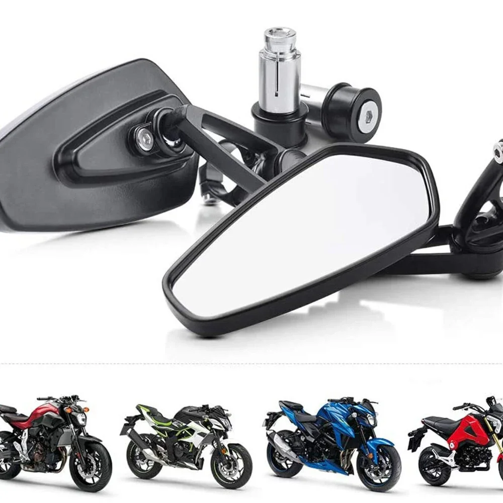 Motorcycle Mirror Handlebar Side Mirror 7/8