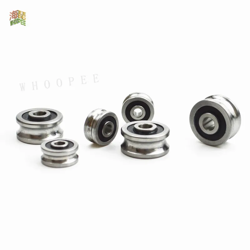 2Pcs SG10 SG15 SG66 SG20 SG25 SG35 Groove Ball Bearings For CO2 Laser Engraving Cutting Machine CN
