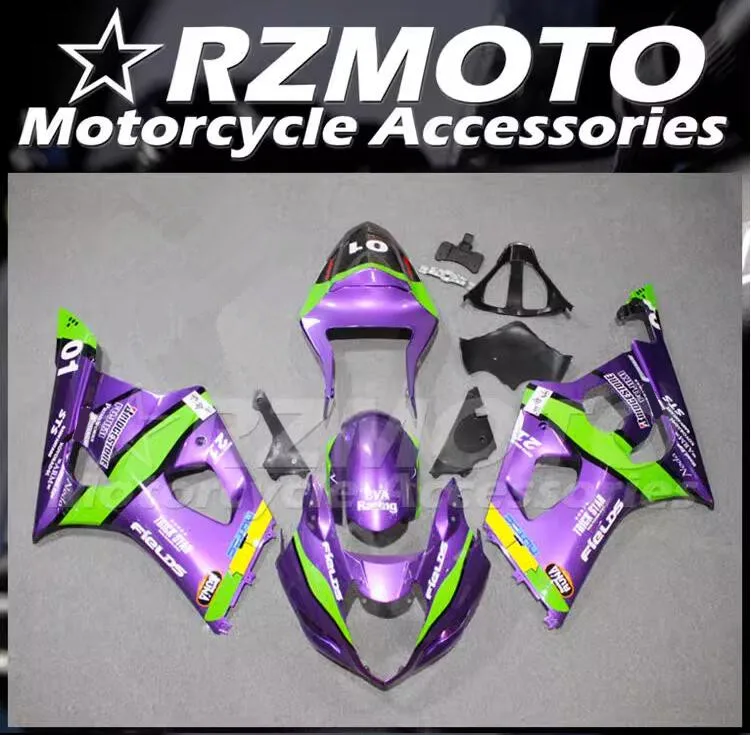 

4Gifts New ABS Motorcycle Fairings Kit Fit For SUZUKI 1000 2003 2004 03 04 Bodywork Set Purple