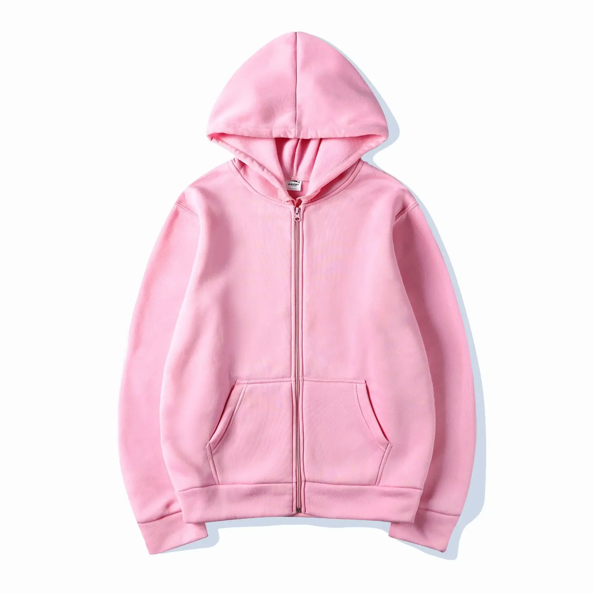Fashion Casual Black Gray Blue Zipper Hoodie Hip Hop Street Wear Sweatshirts Skateboard Men/Woman Pullover Hoodies Male Hoodie 4