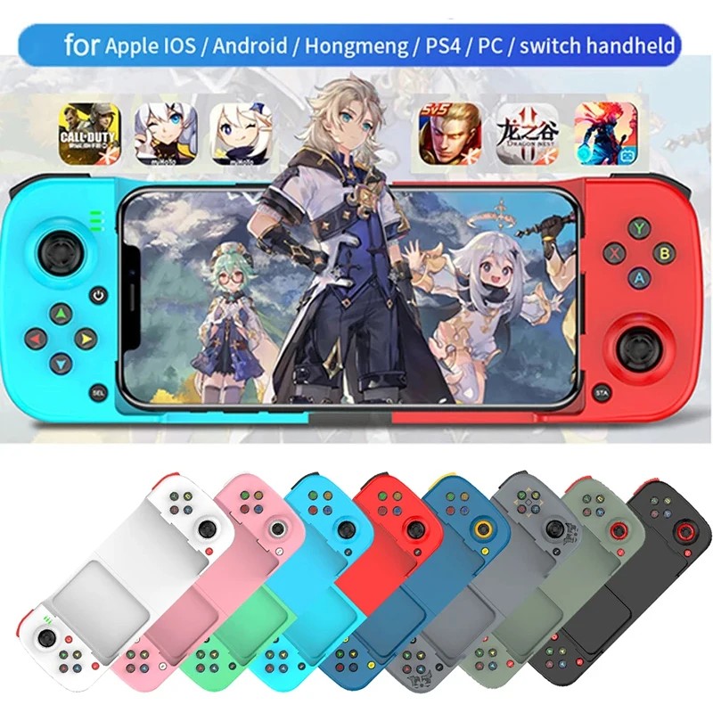 Wireless Bluetooth Gaming Controller For Mobile Phones Android Ios PC