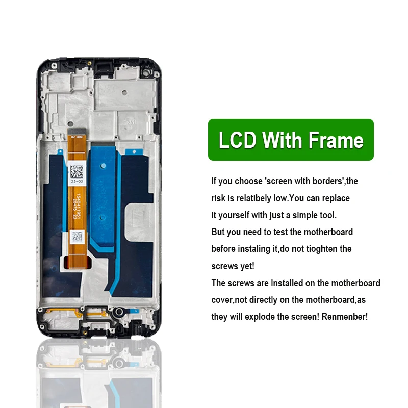 Oppo A93 5G LCD 터치 스크린 디지타이저 어셈블리 교체 부품, PCGM00 PEHM00 프리미엄 LCD, 6.5 인치 디스플레이