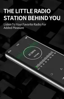 Ruizu D25 MP3 Music Player FM Radio Portable MP4 Touch With Bluetooth 2.4 Inches 16/32GB Storage Usb Read HIFI Lossless Sound 6