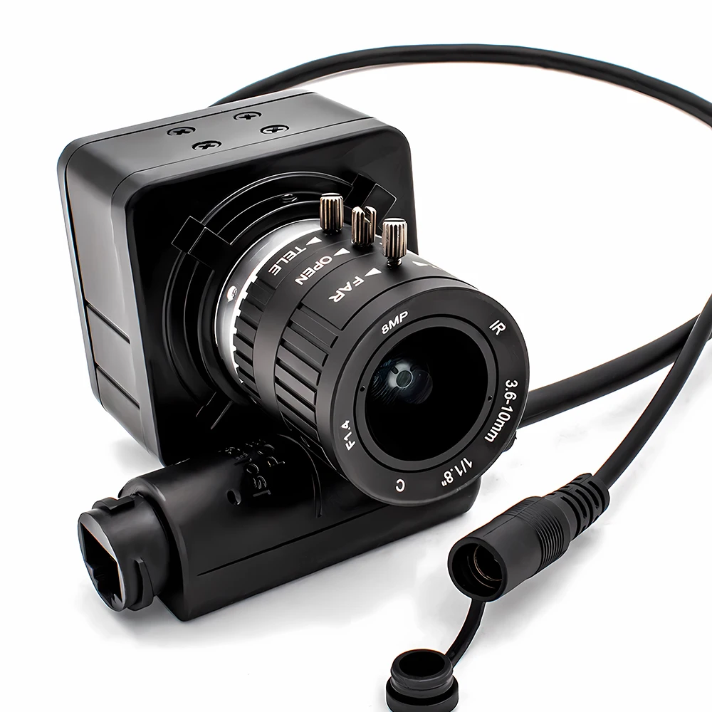 3/4/5/8MP MINI IP Camera 2.8-12mm Varifocal Lens Support Onvif RTSP H.265 P2P CC