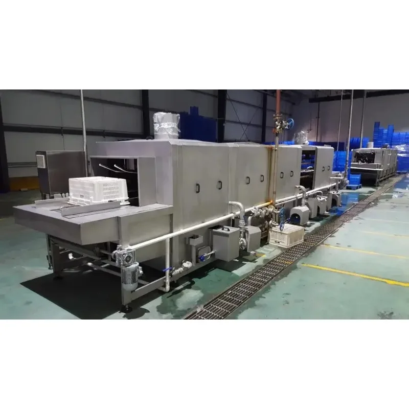 Washing Machine Industrial Crate Plastic Turnover Basket Crate Washer and Pallet Tray Washing Machine 5