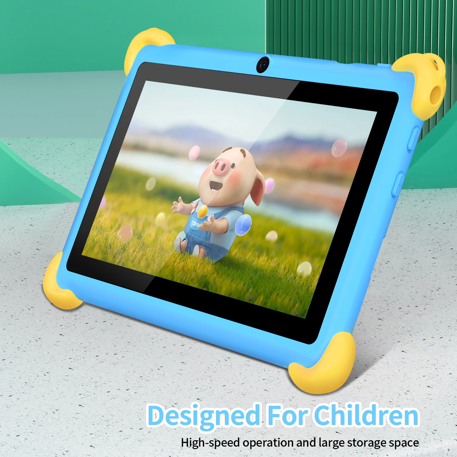 New Kids' Tablet 7 Inch children's tablet 4GB RAM  64GB ROM Android Learning and education Tablet, Google Play 5G WiFi tablet 6
