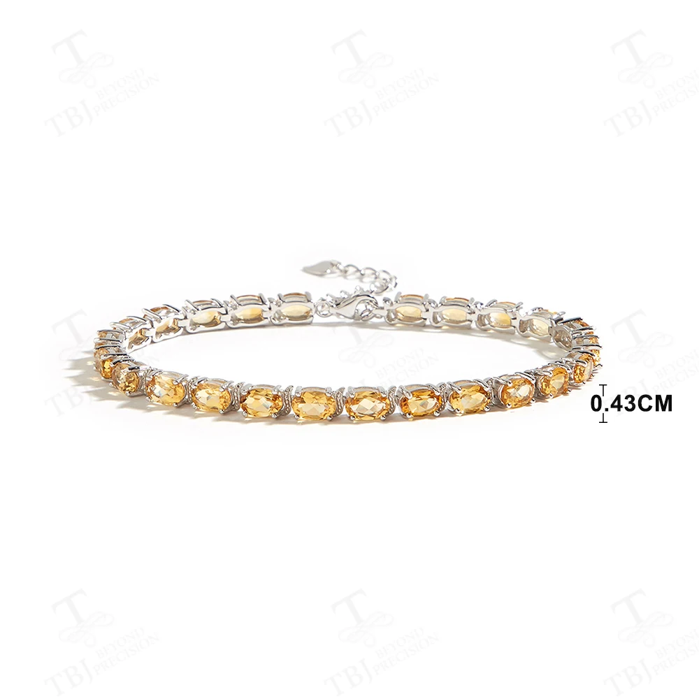 Elegant Designer Tennis Bracelet for Women S925 Silver Natural