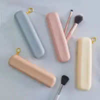 Makeup Bag Makeup Brush Pouch Cosmetic Organizer Travel Brush Silicon Brush Holder Bag Makeup Pouch Makeup Storage Case 1