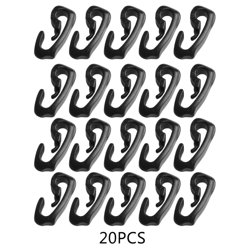 10 Clip Parasole Per Tende Da Campeggio - Morsetti Telo Resistente