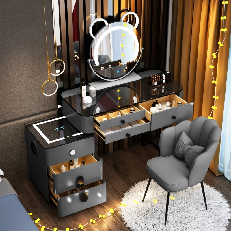 Mobile Makeup Dressers Bedroom Chair Cabinets Shelf Sideboards Dressers Organizer Mobiles Coifeuse Chambre Bedrooms Furniture