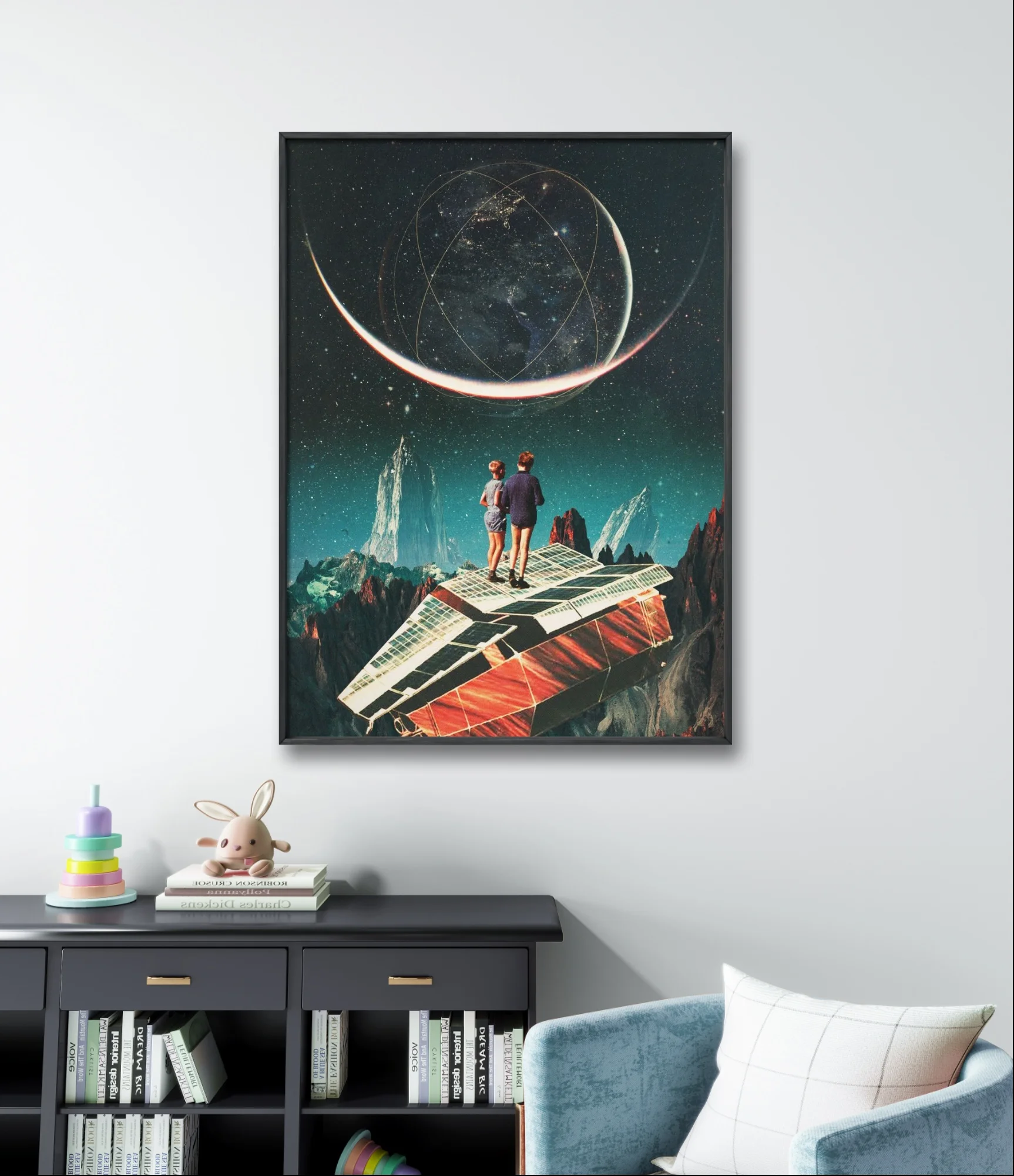 Рисунок 3 - Космическая 5D алмазная живопись