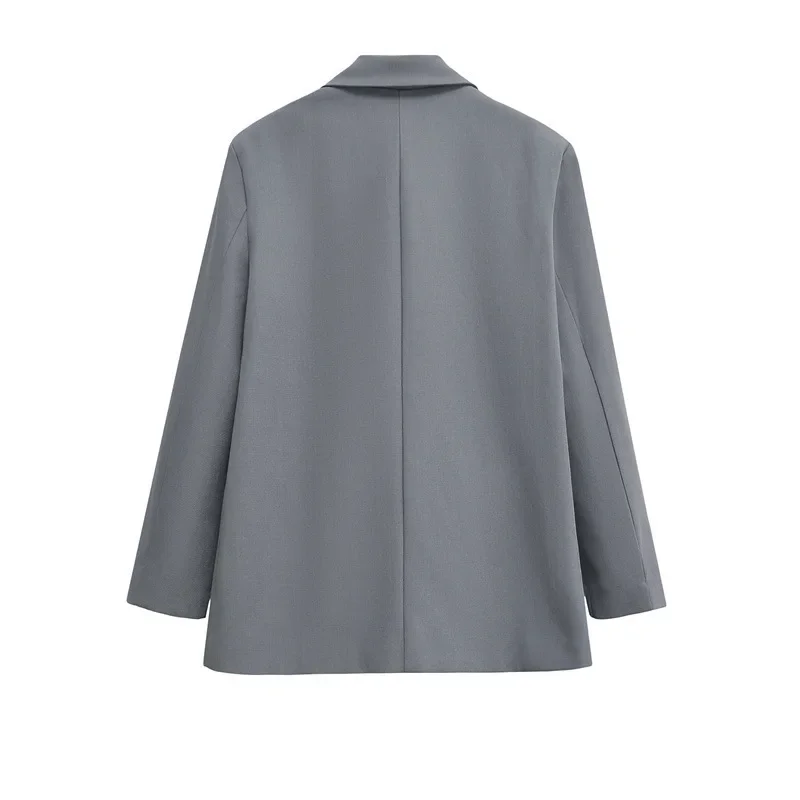 Blazer en coton vue de côté