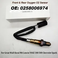 NEW High Quality 0258006974 Front & Rear Oxygen O2 Sensor for Great Wall Haval M4 Loncin VOGE 300 500 Chevrolet Spark 1
