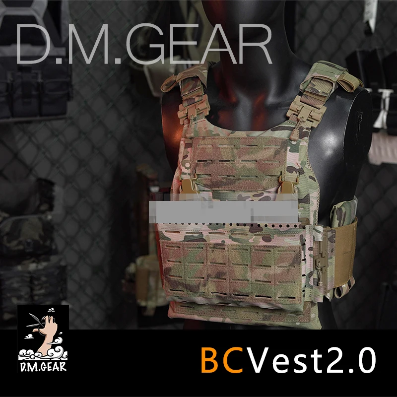 Dmgear Tactical Vest Bc2 Plate Carrier Leggero Cummerbund Airsoft Gear Military Paintball Hunting Vest Wargame Outdoor