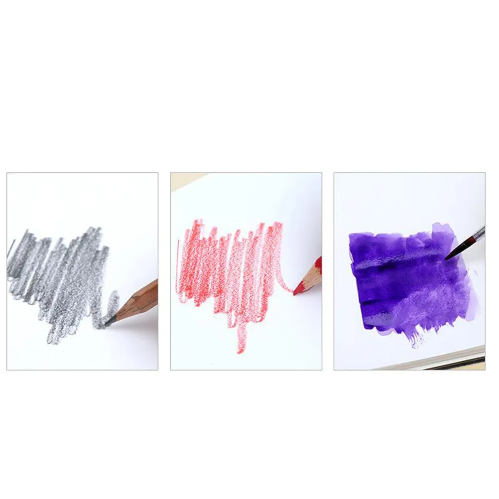 1Pcs A3 스케치북 프리미엄 드로잉 노트북 그림 그리기, 스케치, 낙서, 저널링, 예술가, 학생들을 위한 두꺼운 무산지