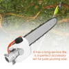 Square Chainsaw Gear Gearbox + Guide Plate + Chain Set for Stihl HT KM 73-130 Series Pole Saw Trimmer Connector Pole Pruning Saw 6
