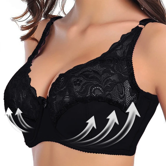 Jodimitty Lace Bra Plus Size Hollow Out Soutien Gorge Women