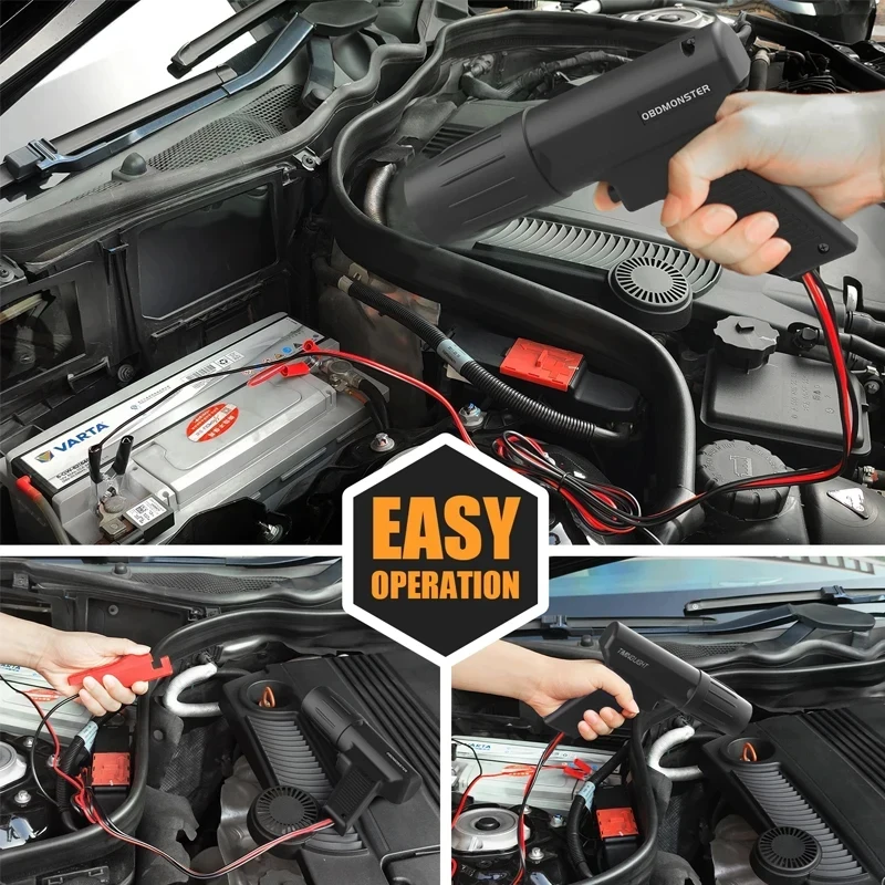 Car Ignition Timing Gun 12V Petrol Engine Ignition Timing Induction Strobe Light for Car Motorcycle Marine Repair Tools