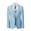 Men's Blazer Business Slim Official Solid Color Groom Dress Coat High Quality Plus size Fashion Suit Jacket 4
