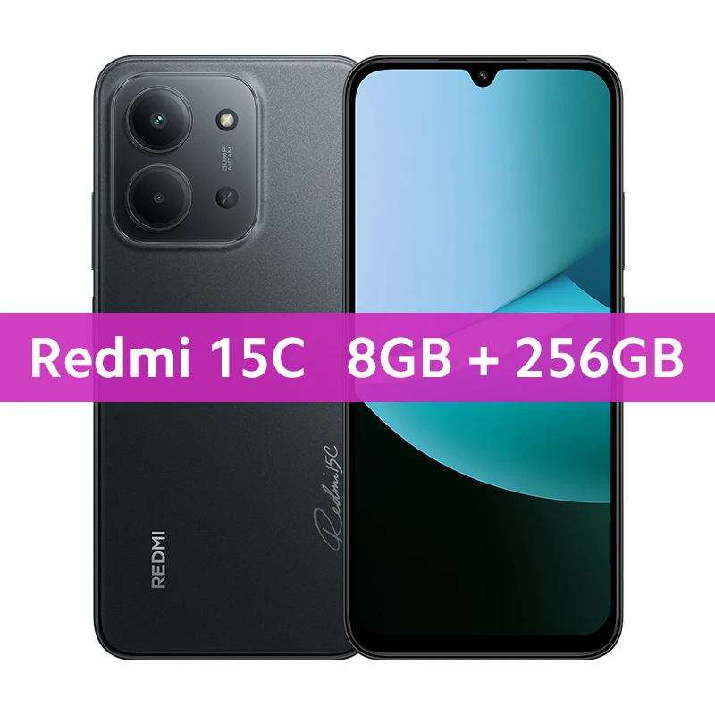 Xiaomi Redmi 15C グローバル版 スマートフォン 50MPメインカメラ