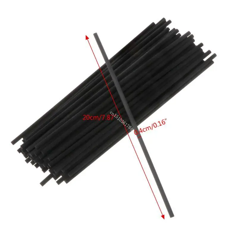 50pcs 4mm Diffuser Replacement DIY Handmade Home Decor for Extra Thick Rattan Oil Diffuser Refill Sticks 517C 5