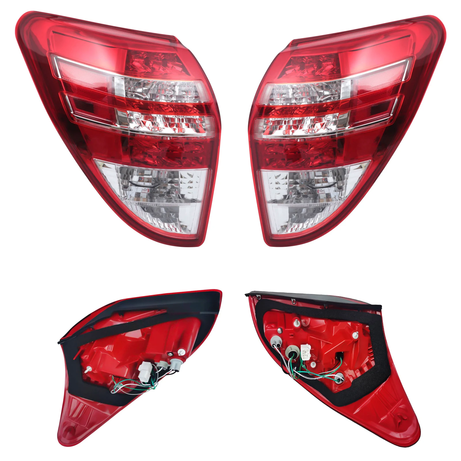 

[Left or Right]Car Brake Lamp Rear Tail Light Halogen Lamp For Toyota RAV4 2009-2012 Driver/Passenger side 815500R010 8156142130