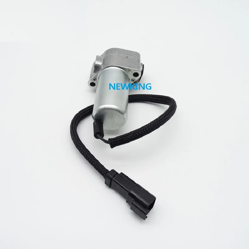 

PC130-7 Hydraulic Pump Solenoid Valve 702-21-07311 Excavator Parts Fuel Shutdown Solenoid Valve PC150-7