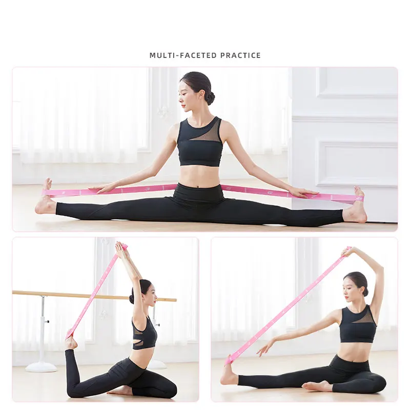 Fitness Resistance Band Yoga Elastic Band Expander Pilates Exercise Belt Home Workout Equipment