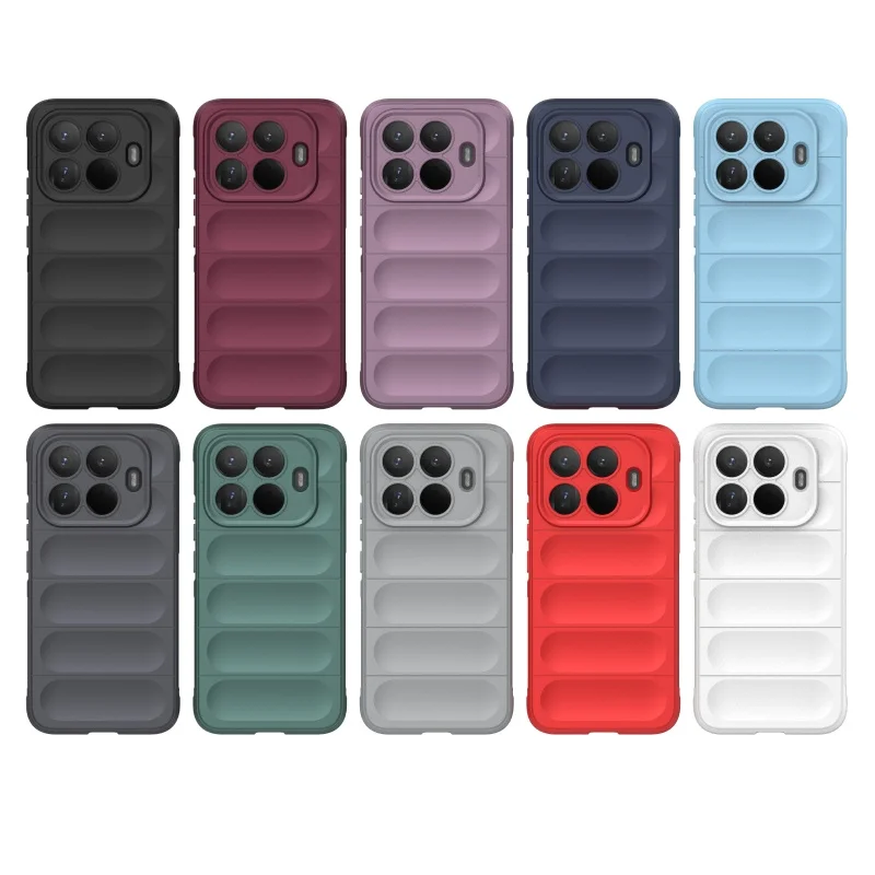 Shockproof Soft TPU Back Case Cover with Lens Protection