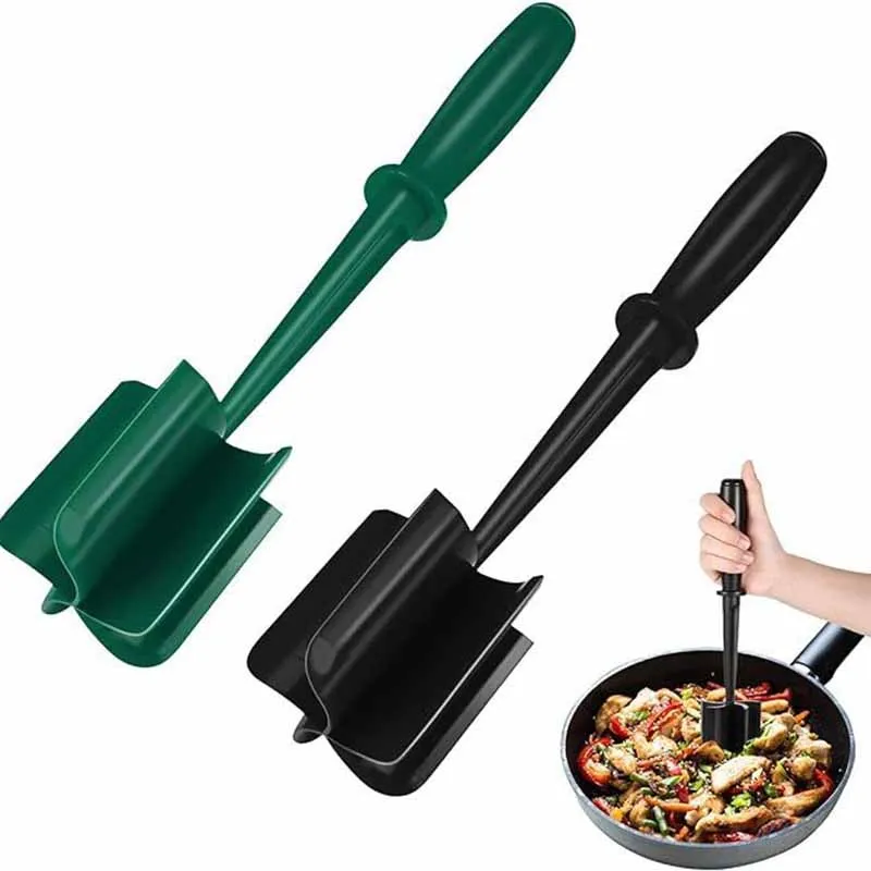 Kitchen Meat Chopper Ground Beef Masher Utensil Heat Resistant Non-Stick Hamburger Choppe Potato Masher Tool Kitchen Gadgets kitchen utensils
