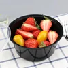 Disposable Lunch Box Black Thickened Food Packaging Box Heatable Plastic Takeout Packaging Fruit Salad Lunch Preservation Box 2