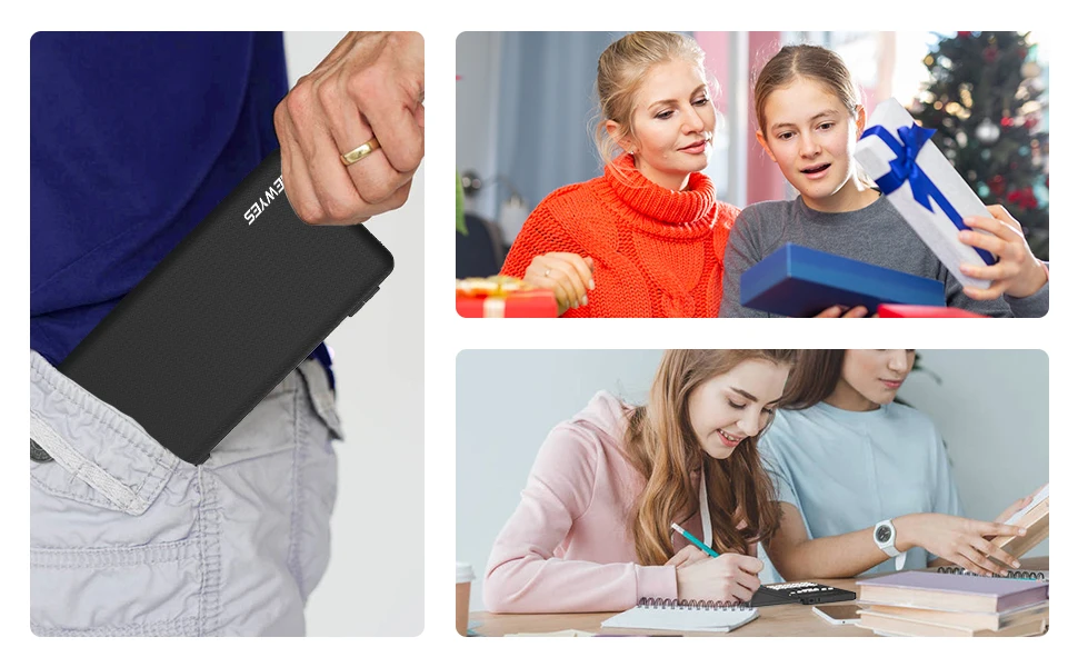 Calculadora científica com LCD Notepad, 417 funções,