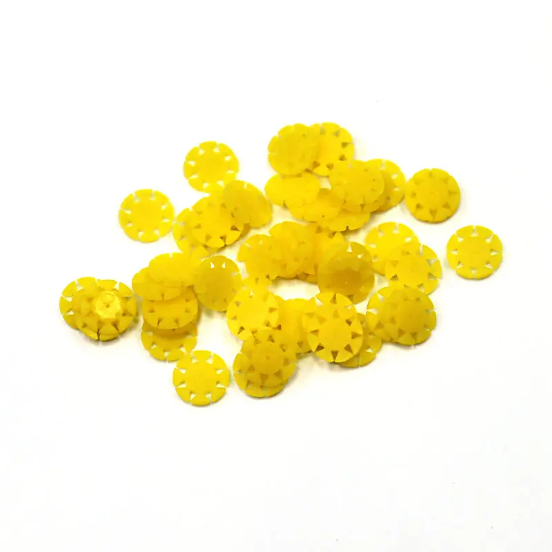 100pcs Dental Endo Files Stoppers Disinfection Dental Counters For Dental Files Dentistry Endo