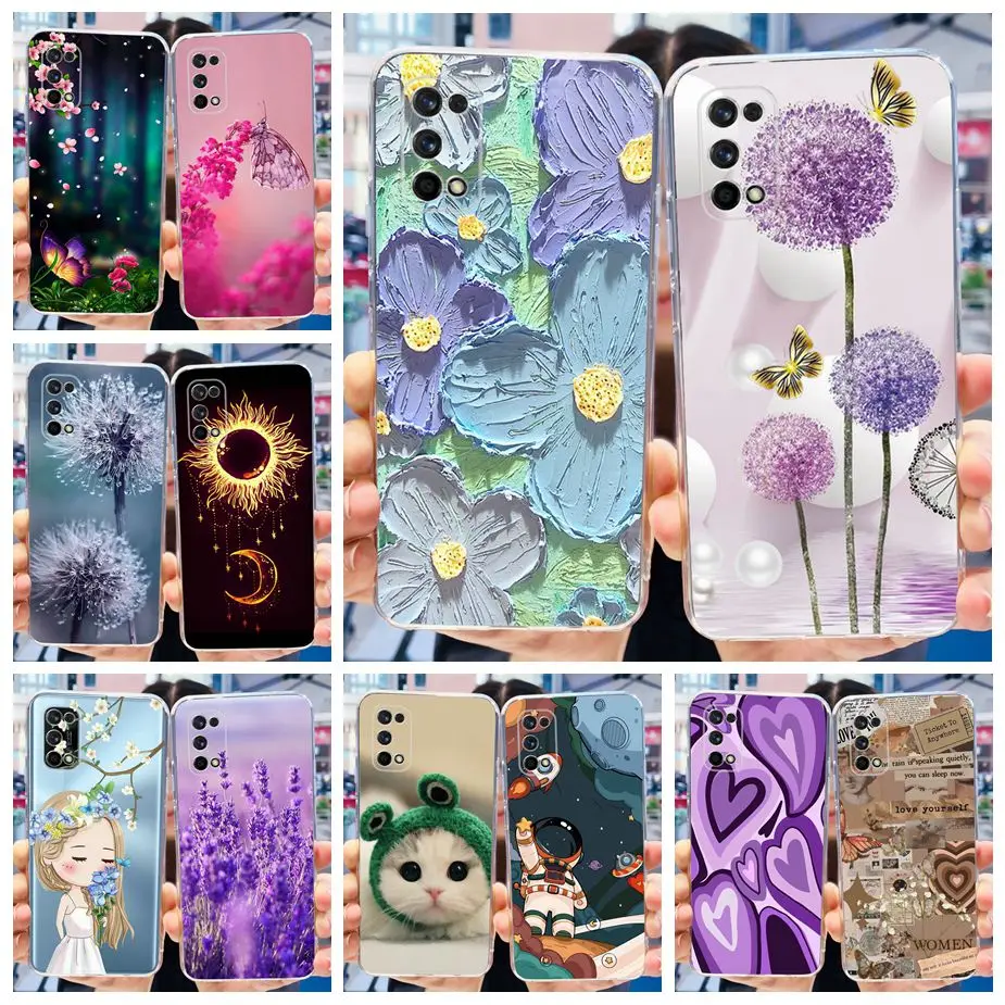 Stylish Painted Soft Silicone Phone Case - Artistic Design Protective Cover