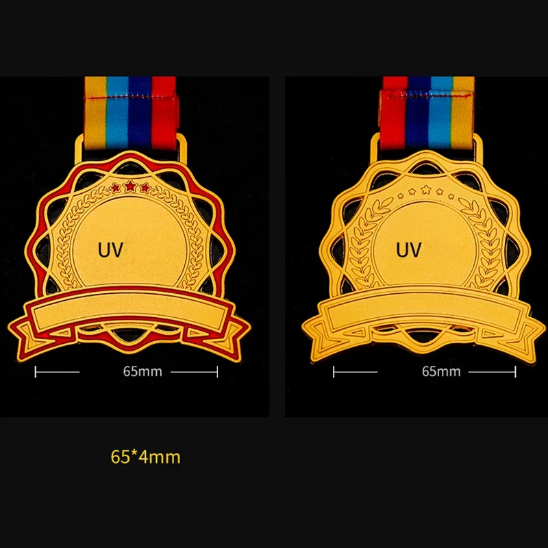 Custom-made Hollow-out Style Medal, Metal, Sports, outstanding Workers Award, Home Decoration Commemorative Gold, Silver Bronze,
