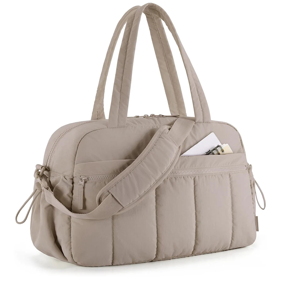 Luggage Bag Dry Wet Separation Travel Duffel Bag Gym Bag for Women with Weekender Bags Waterproof Hand Airport Cabin Bag 6