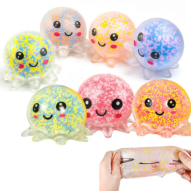 Kawaii Animal Stress Ball Fidget Toys Stress Relief Decompressions Toy Slow Rebond Squishy Toy for Kids Adult антистрес